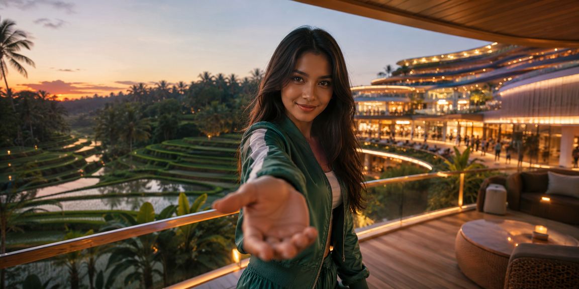 Model Vietnam memperlihatkan antarmuka taruhan jackpot di ponsel dengan tampilan menarik